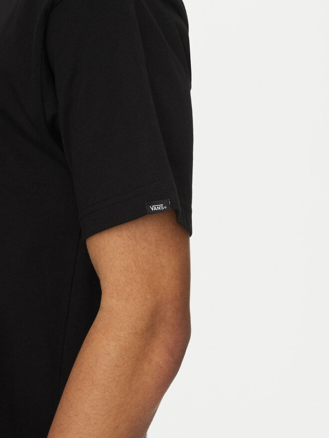 Vans Vans Marškinėliai Left Chest II VN000P1P Juoda Loose Fit