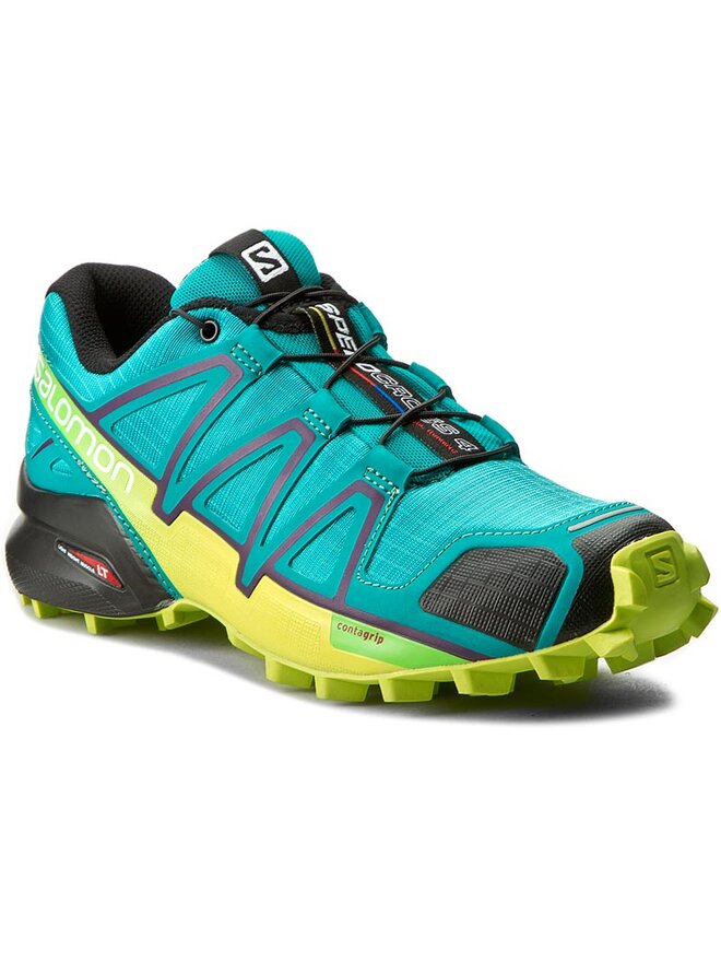 Chaussures de running Salomon Speedcross 4 W 392402 20 V0 Vert chaussures