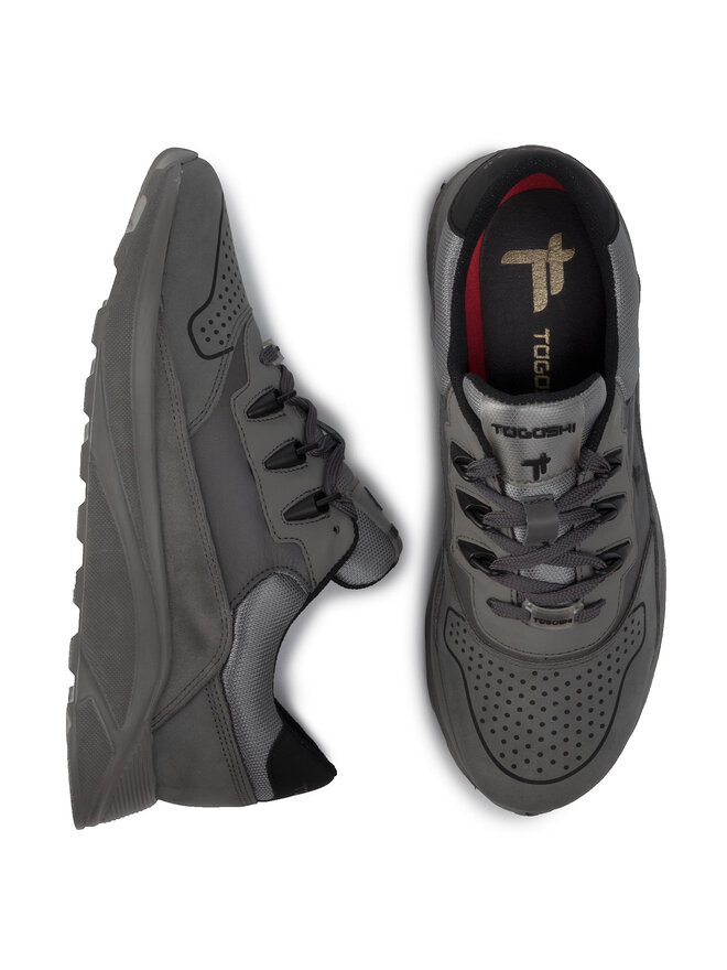 Togoshi Sneakersy Togoshi TG-12-03-000100 Sivá