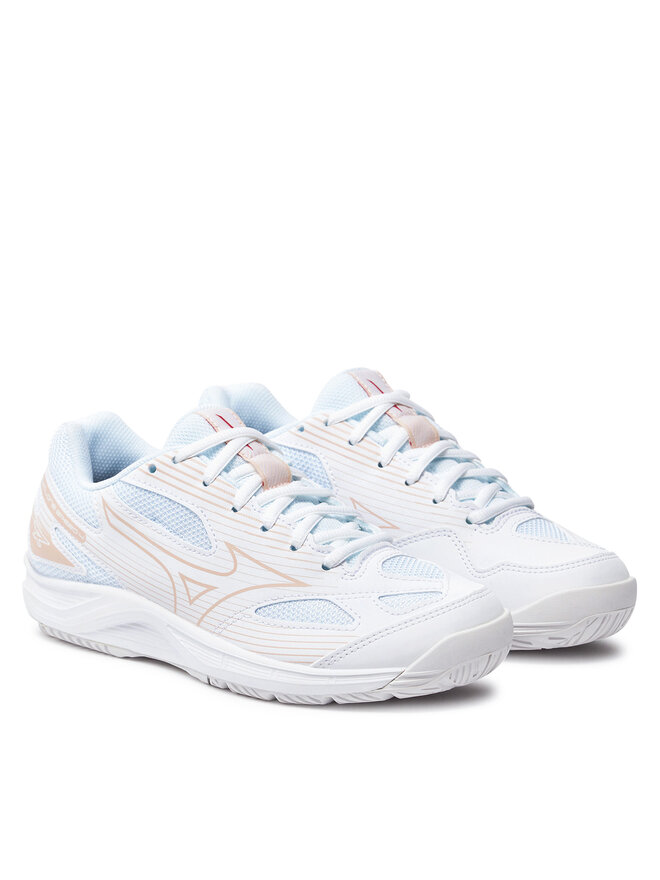 Mizuno Обувки за зала Mizuno Cyclone Speed 4 V1GC2380 Бял