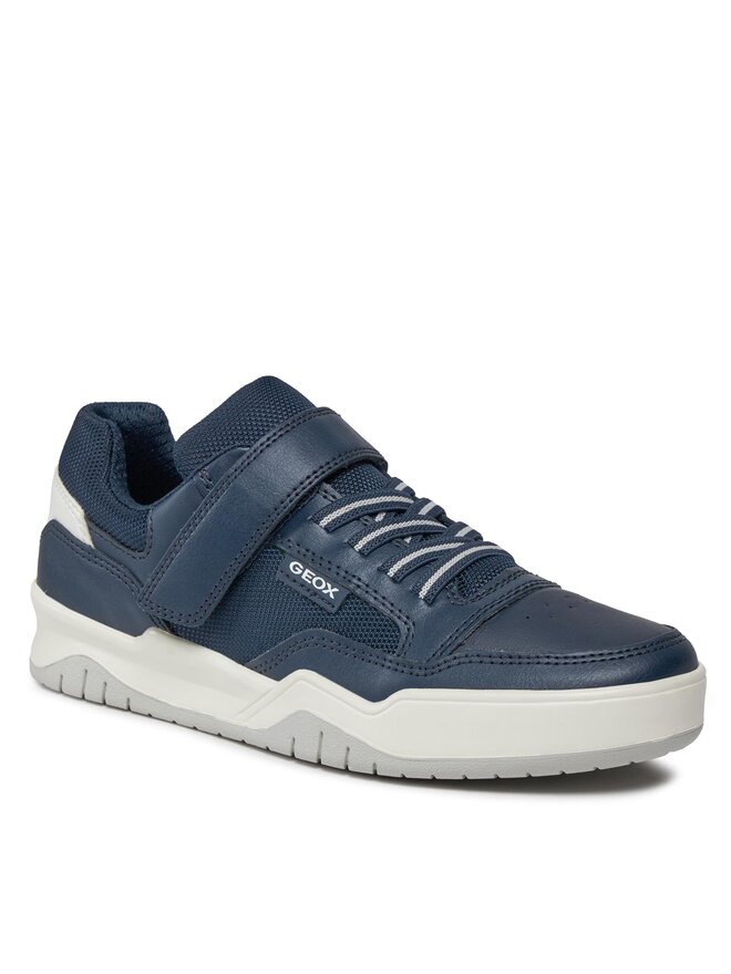 Geox Sneakersy Geox J Perth Boy J367RE 0FEFU C4211 D Tmavomodrá