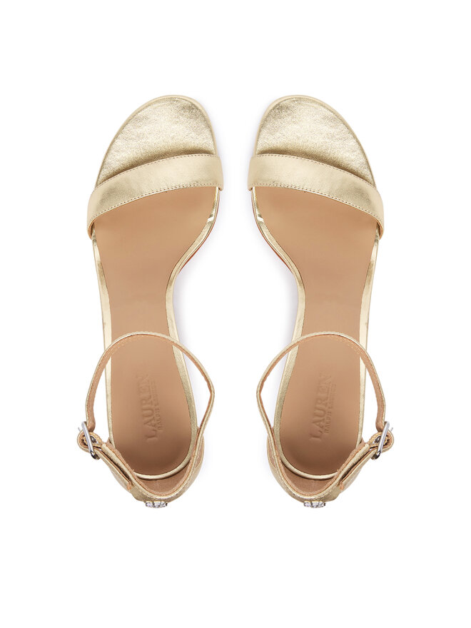 LAUREN RALPH LAUREN Sandalen LAUREN RALPH LAUREN Allie Mid 802978207002 Goldfarben