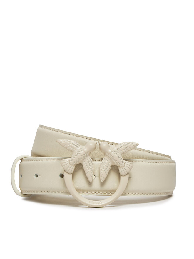 PINKO Ζώνη Γυναικεία Pinko Love Berry H3 Belt. PE 24 PLT01 100125 A1K2 Λευκό