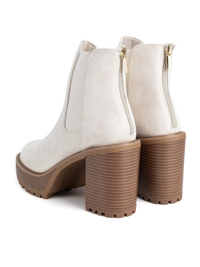 Nine West Μποτάκια Nine West WFA3374-1 Εκρού