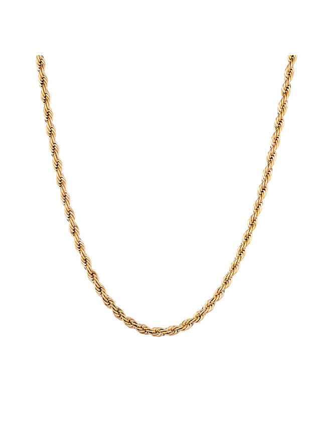 ICED STUFF Kette ICED STUFF Rope Goldfarben