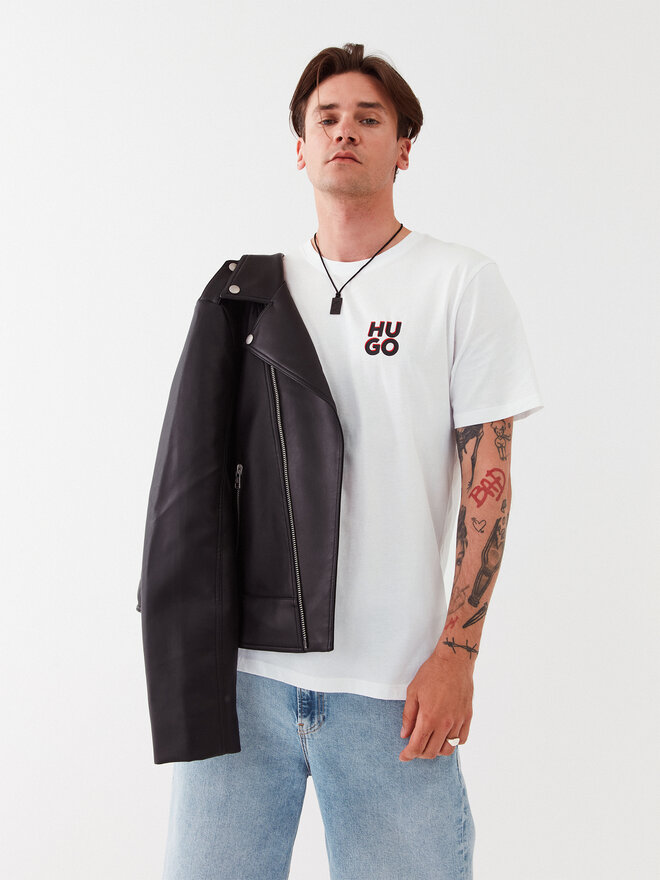 HUGO Hugo 2er-Set T-Shirts 50492550 Weiß Regular Fit