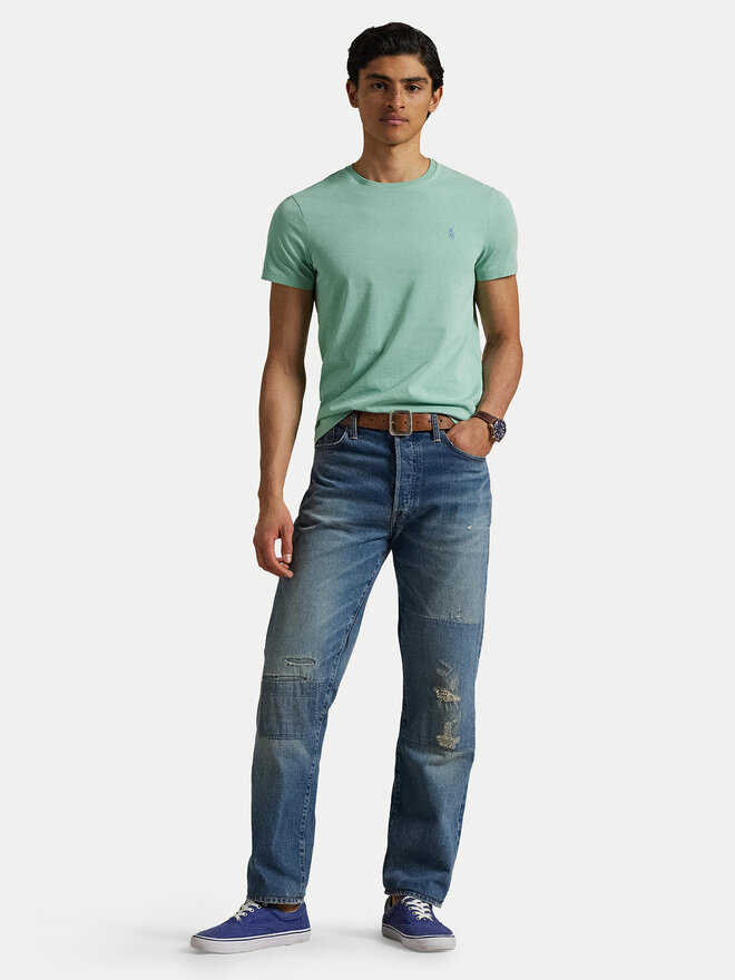 Polo Ralph Lauren Polo Ralph Lauren Camiseta 710671438415 Verde Slim Fit