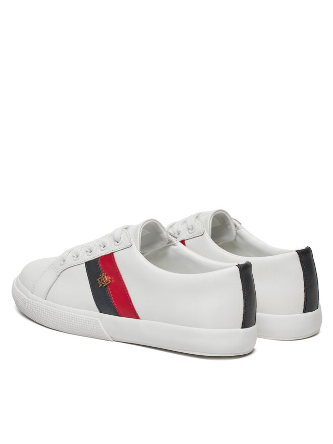 LAUREN RALPH LAUREN Sneakersy LAUREN RALPH LAUREN Janson II 802925365006 Biela