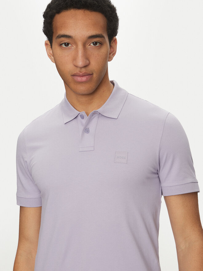 BOSS BOSS Poloshirt Passenger 50507803 Violett Slim Fit