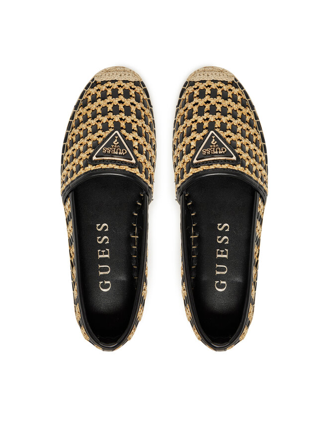 Guess Espadrilles Guess FLJDNNFAB14 Fekete