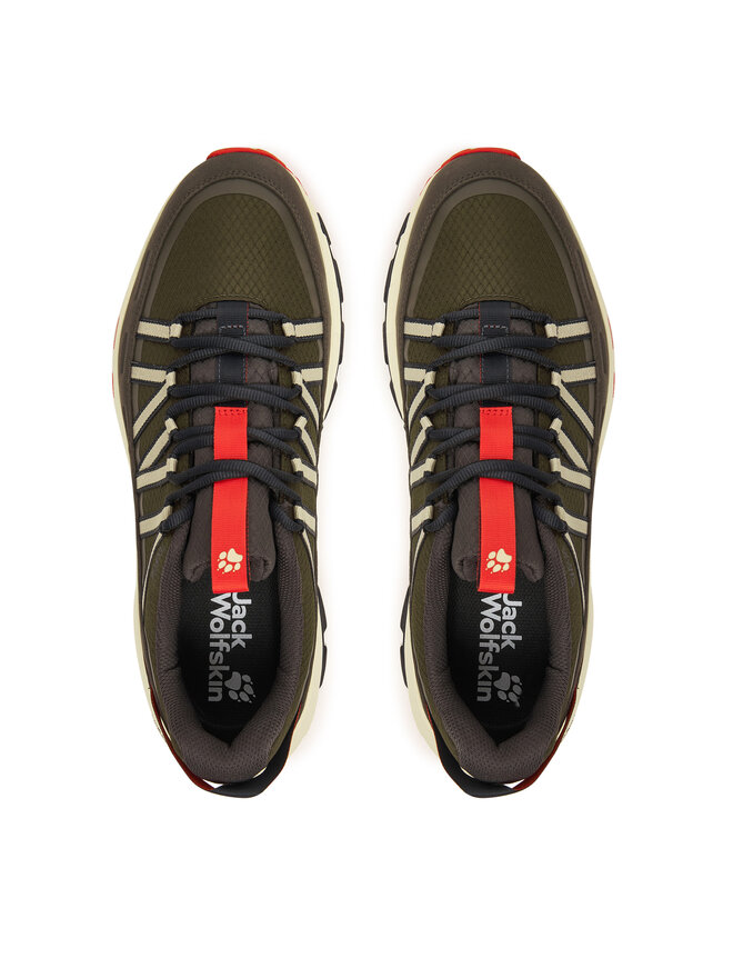 Jack Wolfskin Trekkingschuhe Jack Wolfskin Wild Hike Low M A65577 Khakifarben