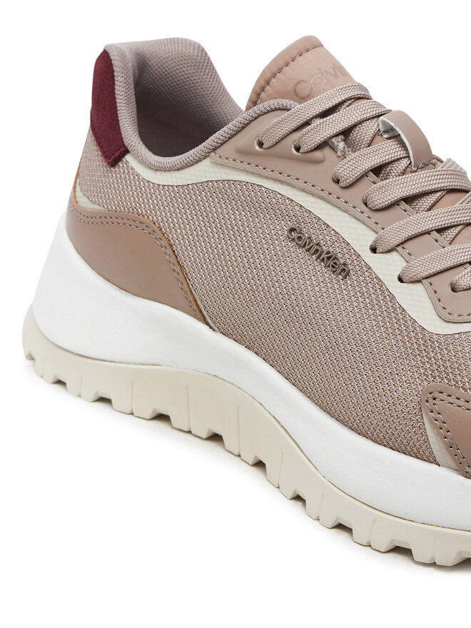 Calvin Klein Sneakersy Calvin Klein Runner HW0HW02221 Béžová