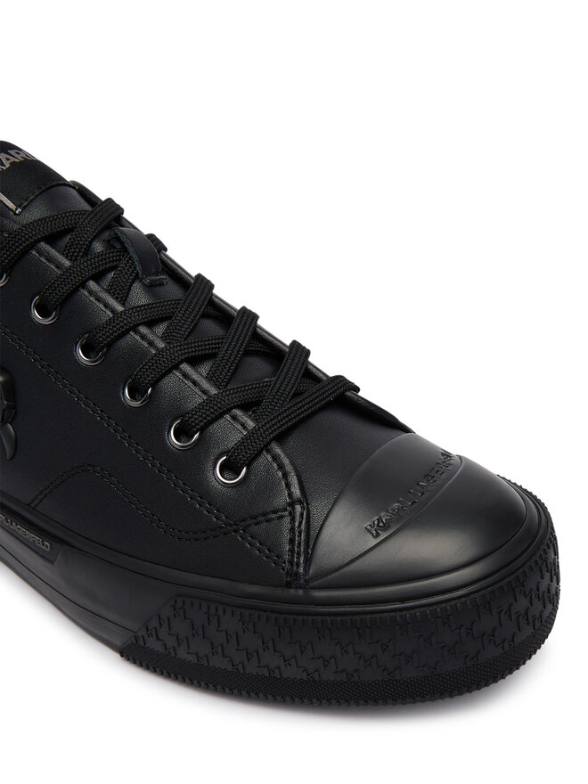 KARL LAGERFELD Sneakers aus Stoff KARL LAGERFELD Kampus Max Iii KL50470N Schwarz