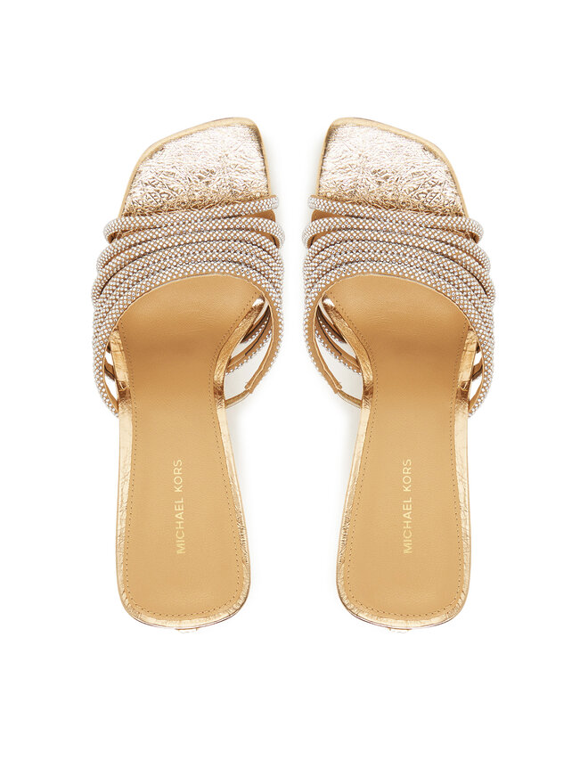 MICHAEL Michael Kors Чехли MICHAEL Michael Kors klapki 40T5HSHS4S Златист