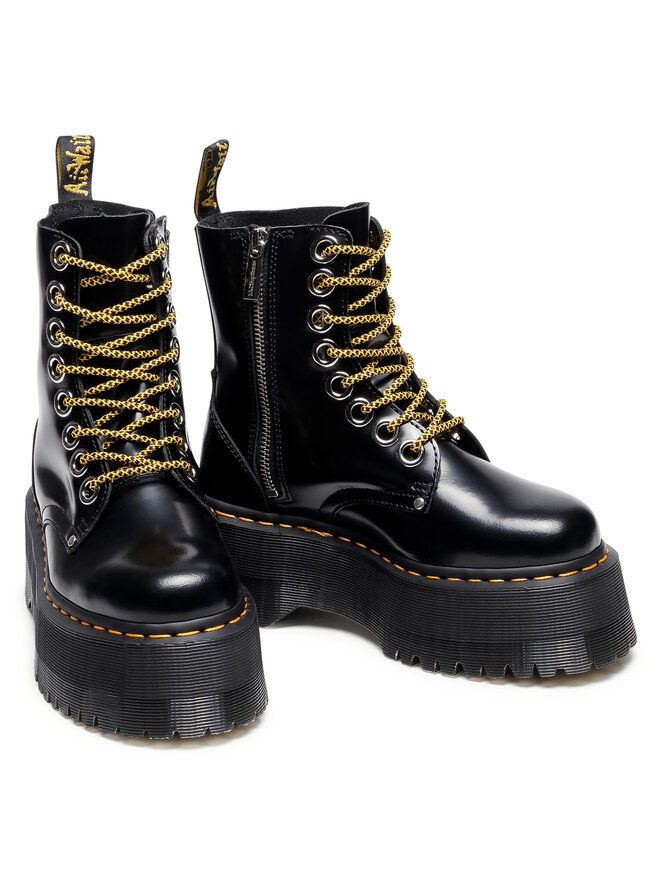 Dr. Martens Bocanci Dr. Martens Jadon Max 25566001 Negru