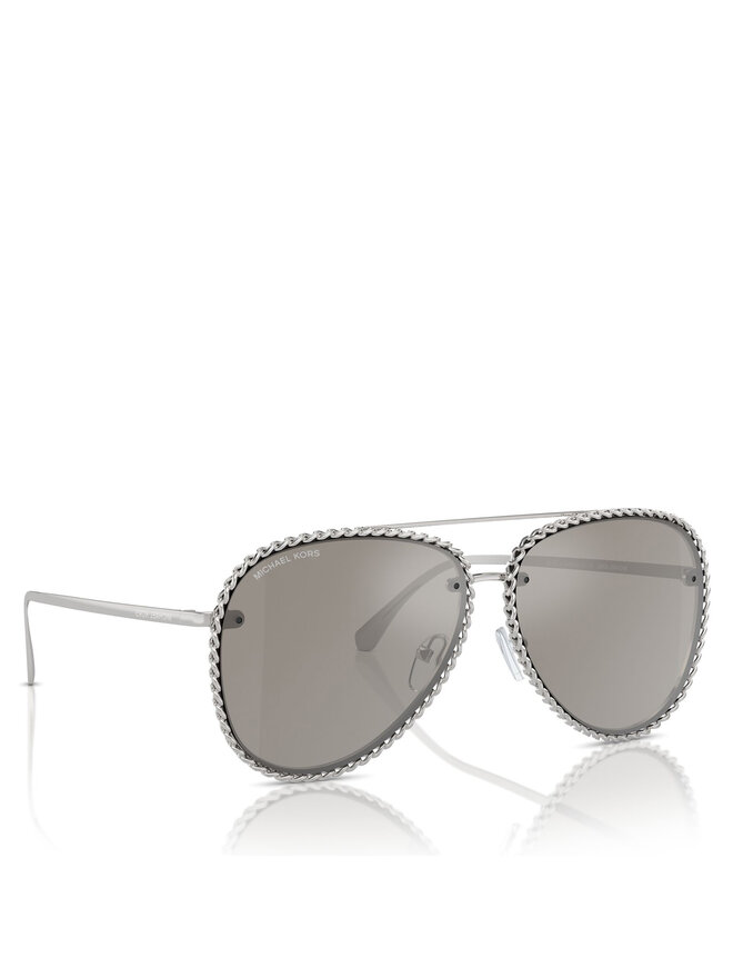 Michael Kors Okulary przeciwsłoneczne Michael Kors Portofino 0MK1147 18936G Srebrny