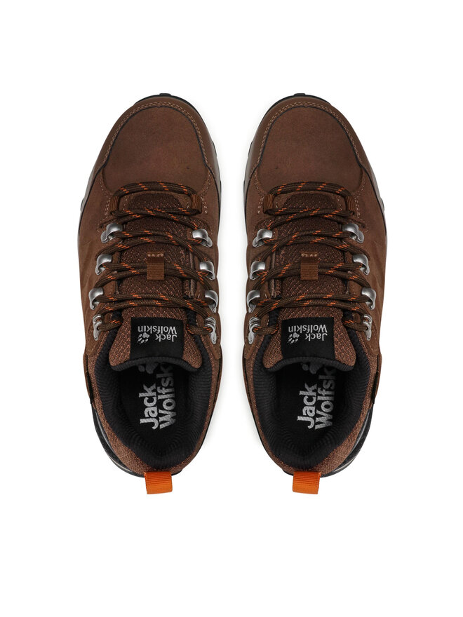 Jack Wolfskin Trekkingi Jack Wolfskin Refugio Texapore Low W 4050821 Brązowy
