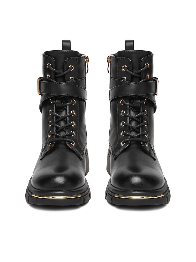 DeeZee Schnürschuhe DeeZee 60187-1 Schwarz