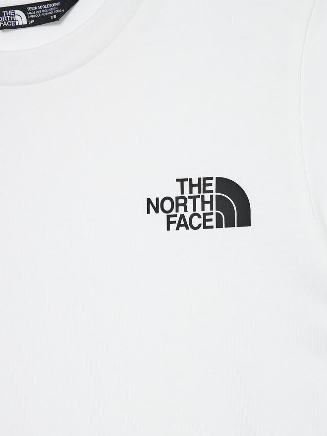 The North Face The North Face Marškinėliai Simple Dome NF0A8DRP Balta Regular Fit