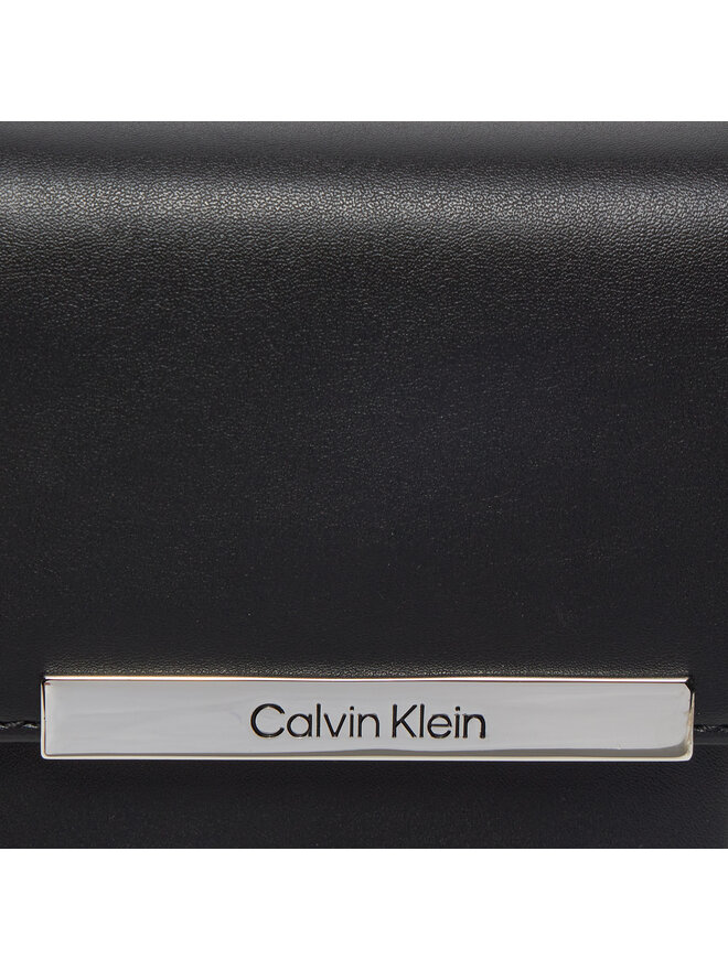 Calvin Klein Torebka na telefon Calvin Klein Ck Linear Phone Crossbody K60K612192 Czarny