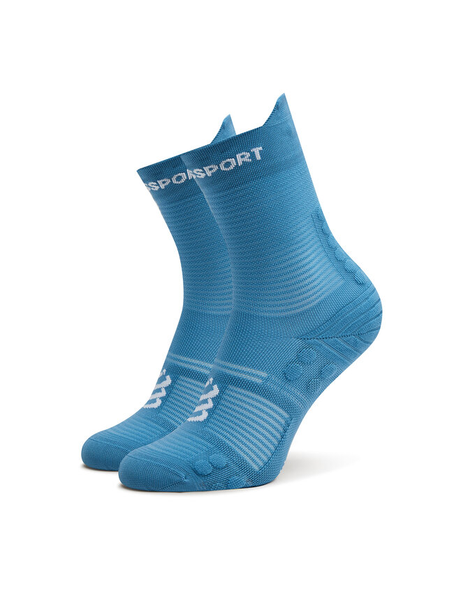 Compressport Calzini lunghi unisex Compressport Pro Racing V4.0 Run High XU00046B Blu