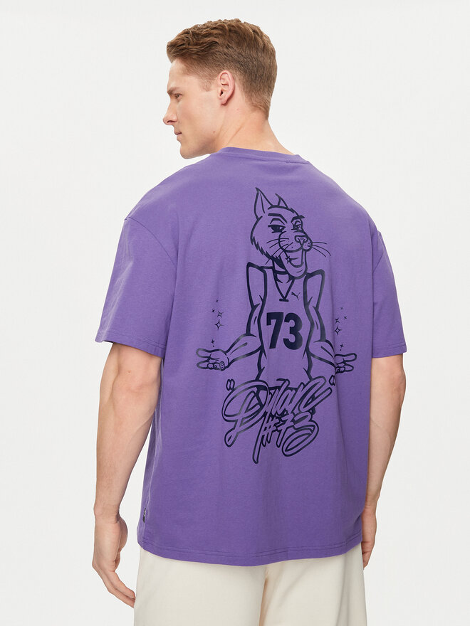 Puma Puma Marškinėliai Dylan s Gift Shop 625271 Violetinė Regular Fit