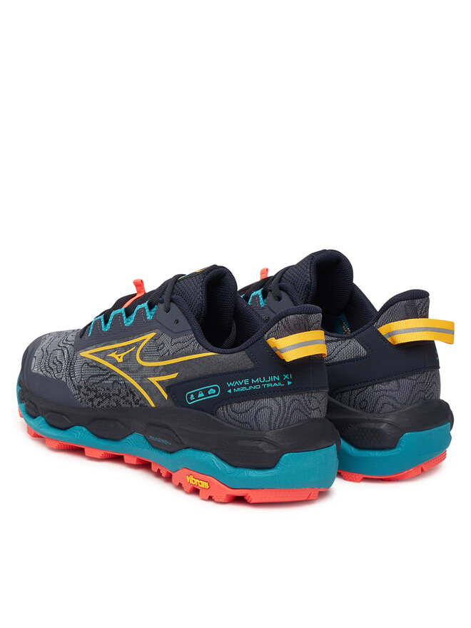 Mizuno Παπούτσια για Τρέξιμο Mizuno Wave Mujin 11 J1GJ2570 Μαύρο