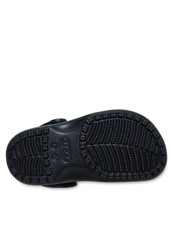 Crocs Pantoletten Crocs Classic IAM Scary Dino Clog T 211372 Schwarz
