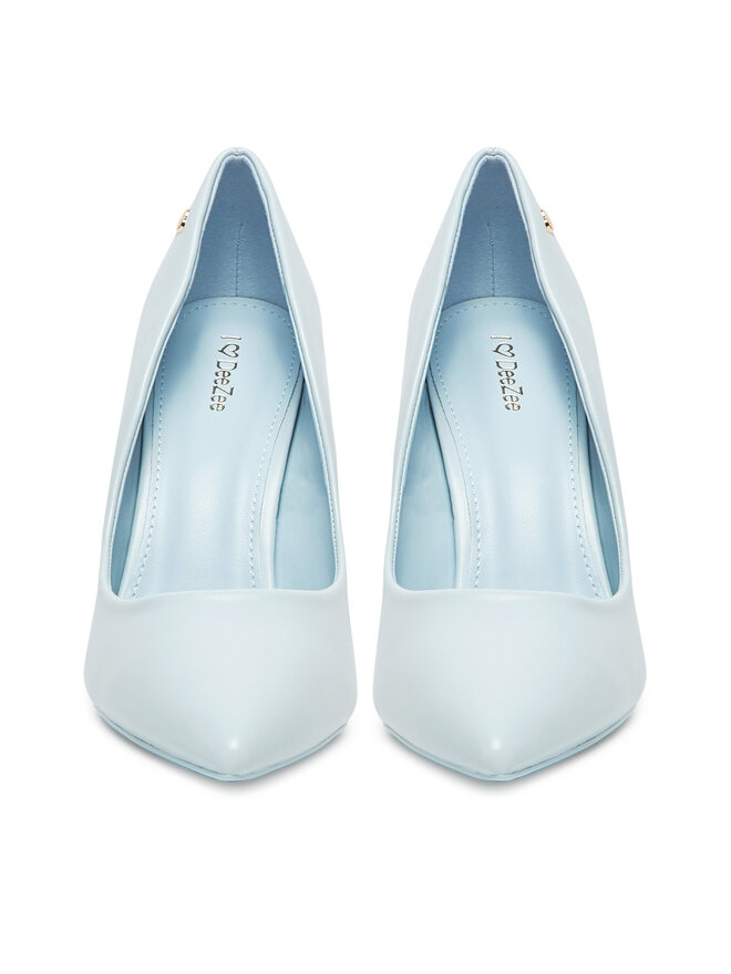 DeeZee Pantofi cu toc subțire DeeZee AB2-4503 Albastru
