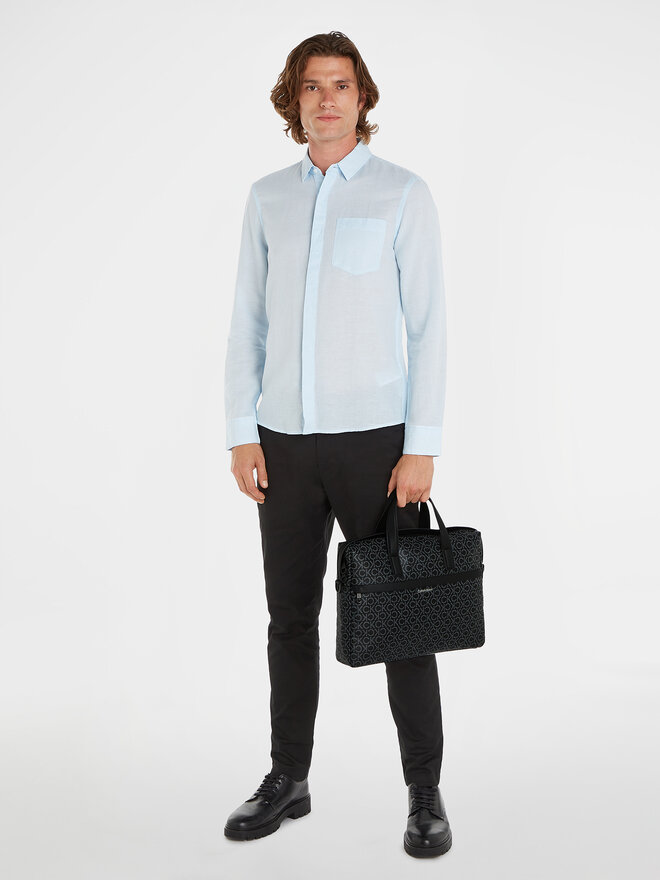 Calvin Klein Τσάντα για laptop Calvin Klein Ck Must Laptop Bag Mono K50K511765 Μαύρο