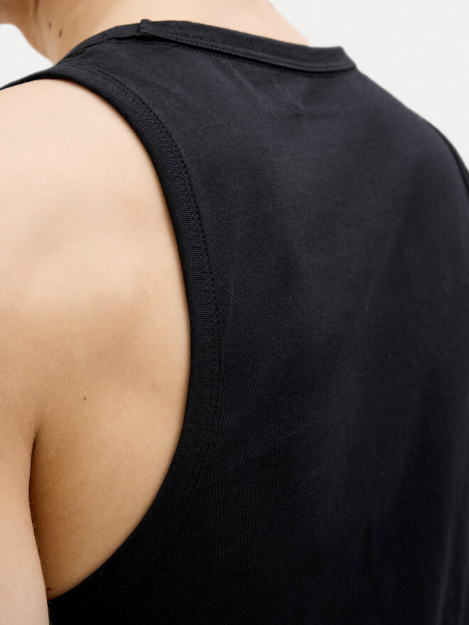Jack&Jones Jack&Jones Tank top Hawaii 12269321 Μαύρο Standard Fit
