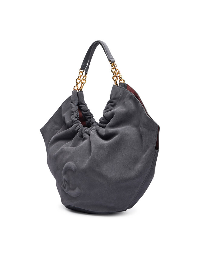 Coccinelle Handtasche Coccinelle V5G Coccinellesmash Suede Bim E1 V5G 11 02 01 Grau