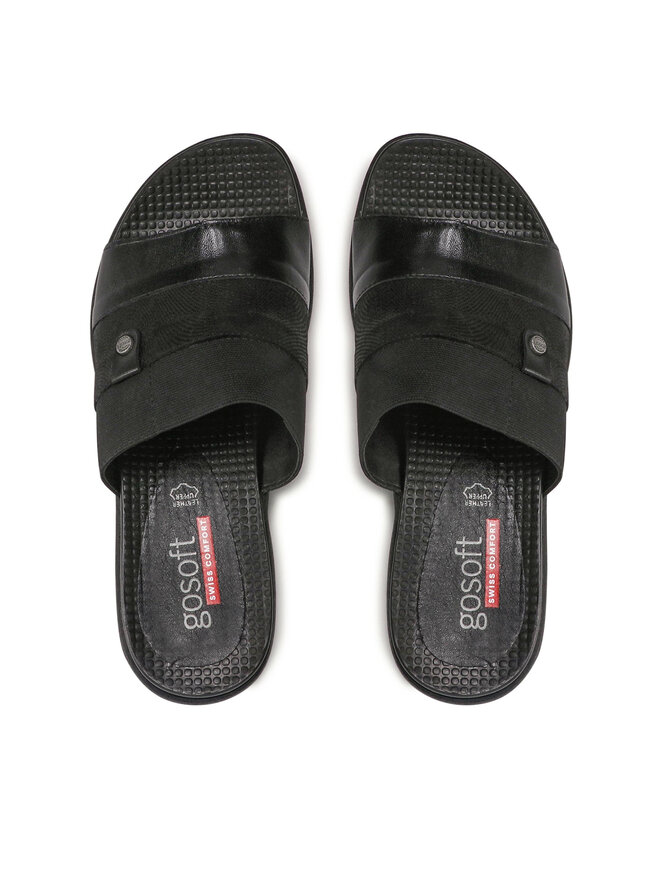 Go Soft Şlapi Go Soft WI16-5702-04 Negru