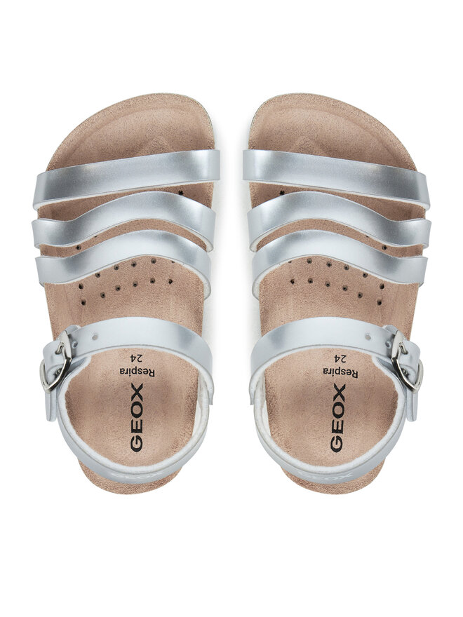 Geox Sandalen Geox J Adriel J558MF 000KN C1007 M Silberfarben