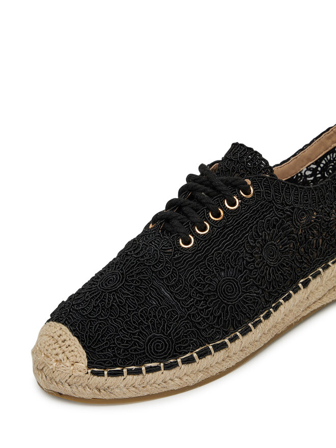 DeeZee Espadryle DeeZee 3H33549-1 Czarny