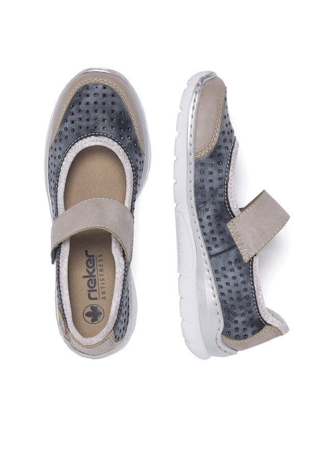 Rieker Halbschuhe Rieker L32B5-42 Blau