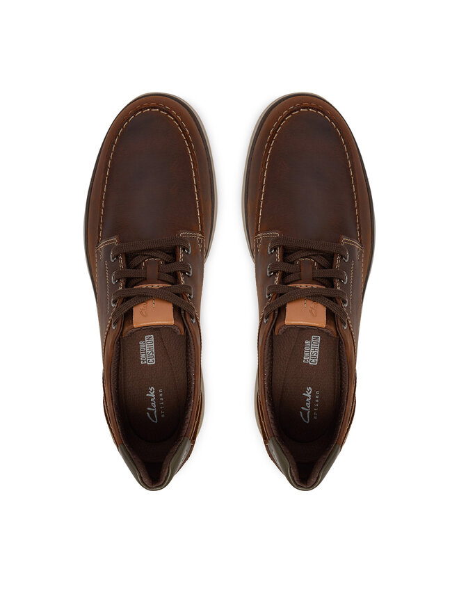 Clarks Halbschuhe Clarks Mullan Moc 26184427 Braun