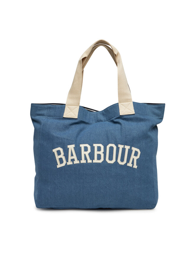 Barbour Torebka Barbour Emily Denim Tote Bag LBA0472BL31 Niebieski