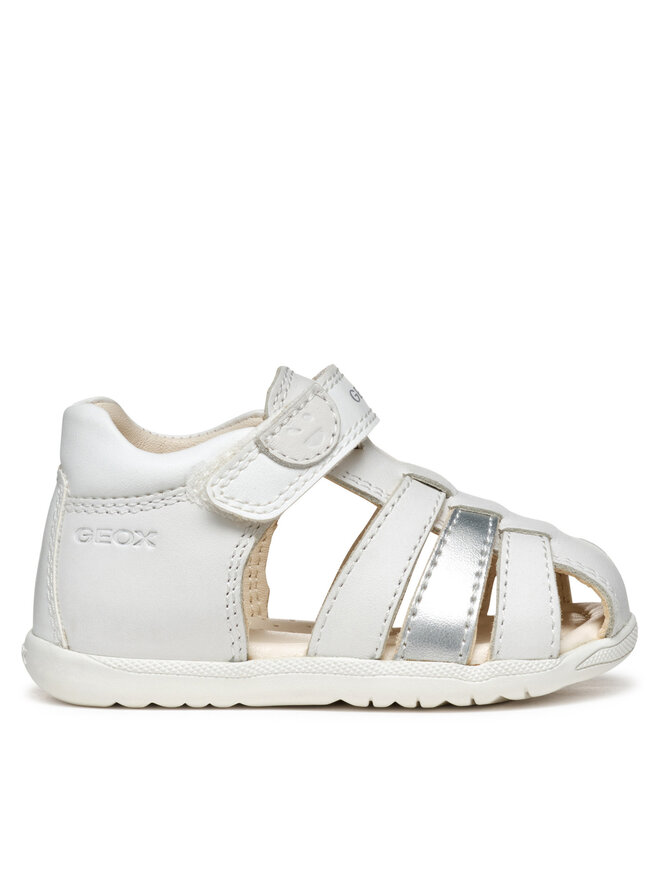 Geox Sandały Geox B Sandal Macchia B254WB 085NF C0007 Biały