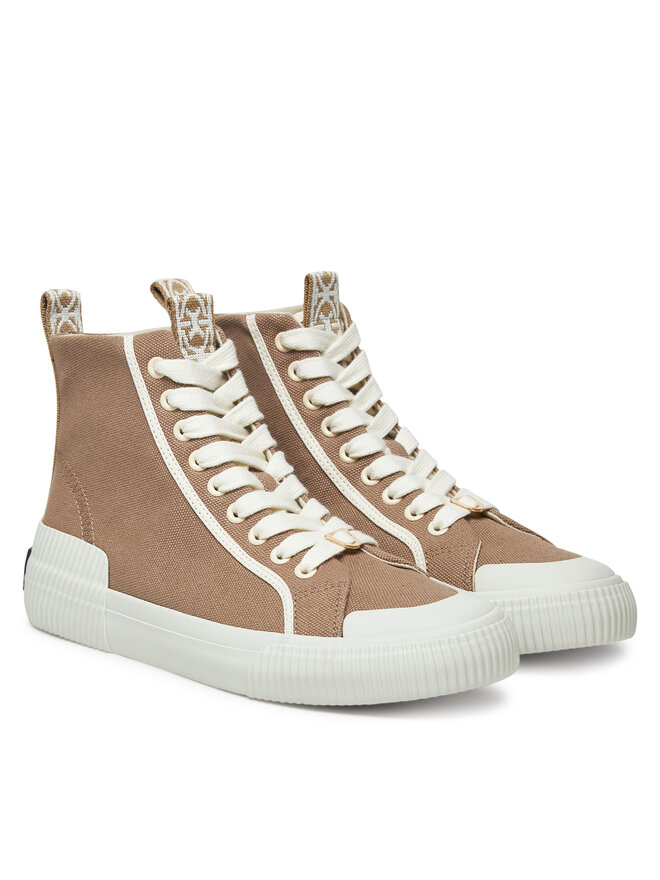 Coccinelle Sneakers aus Stoff Coccinelle E4 SXG 24 02 01 Beige