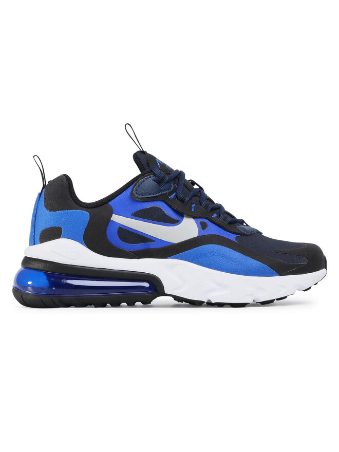 Sneakers Nike Air Max 270 React GS BQ0103 401 Bleu marine chaussures