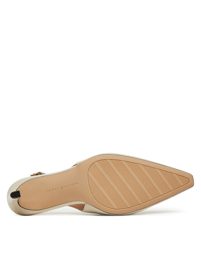 Tommy Hilfiger Сандали Tommy Hilfiger Squared Toe FW0FW08636 Бежов