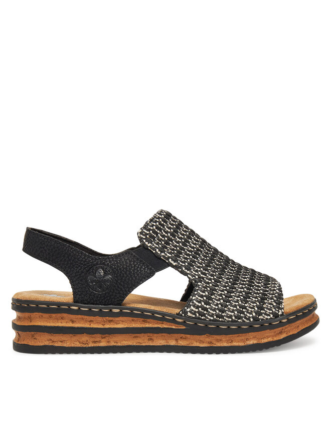 Rieker Sandalen Rieker 62971-00 Schwarz
