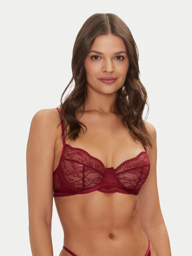 Hunkemöller Hunkemöller Бюстгальтер з підкладкою Isabelle 206364 Бордовий