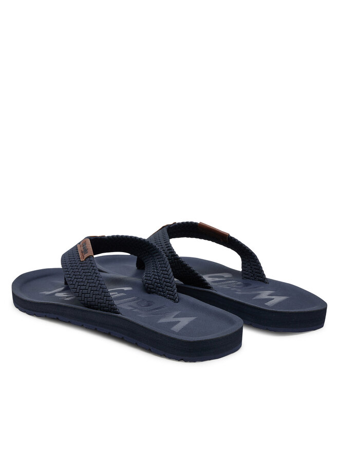 Wrangler Japonki Wrangler Zane Flipflop Men Low 20251044 Granatowy