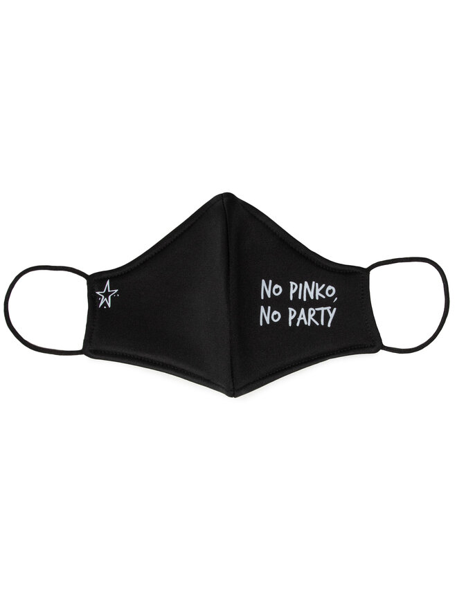 PINKO Auduma sejas maska Pinko Geodesia Mask Neoprene Leggero 20211 PRR 1N20DA.Y7RD Melns
