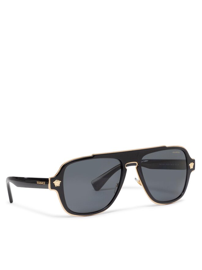 Versace Сонцезахисні окуляри Versace 0VE2199 100281 Чорний
