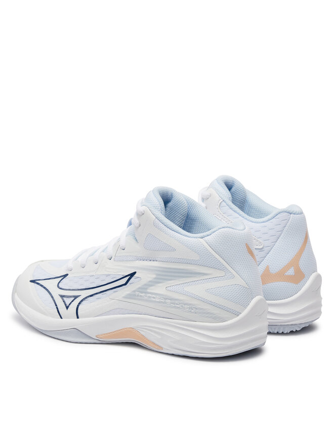 Mizuno Παπούτσια Σάλας Mizuno Thunder Blade Z Mid V1GC2375 Λευκό
