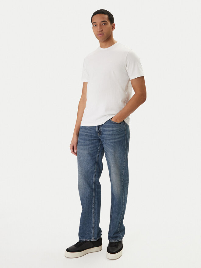 Calvin Klein Jeans Calvin Klein Jeans T-Shirt Classic Monogram LV04RD254G Weiß Regular Fit