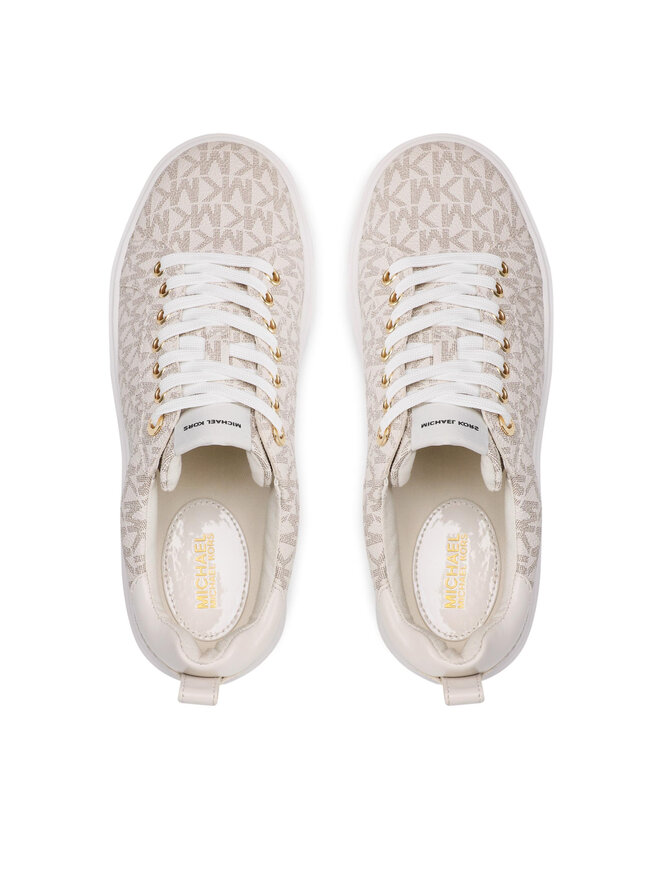 MICHAEL Michael Kors Снікерcи MICHAEL Michael Kors Emmett Lace Up 43S2EMFS1B Бежевий
